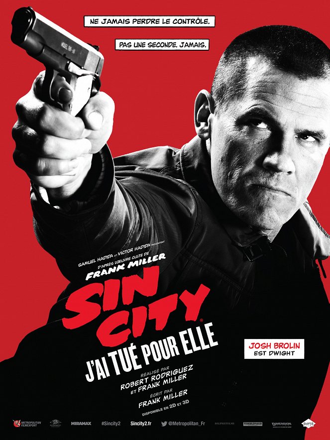 Sin City : J'ai tué pour elle - Affiches