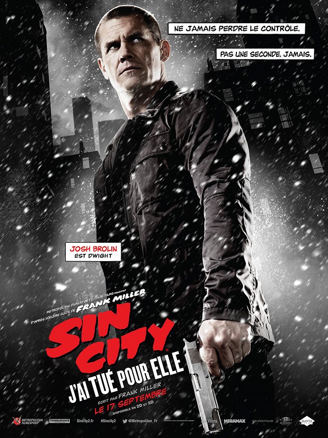 Sin City : J'ai tué pour elle - Affiches