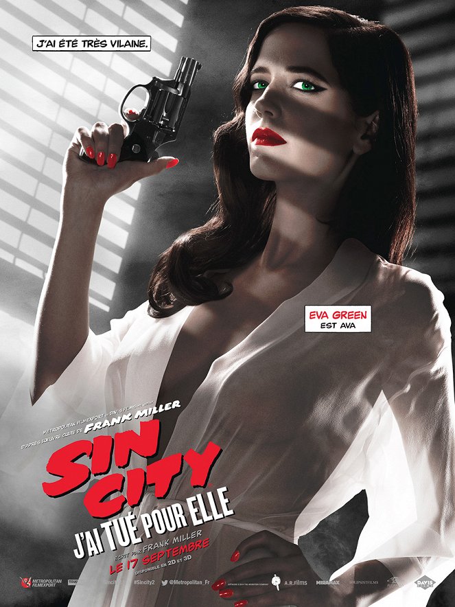 Sin City : J'ai tué pour elle - Affiches