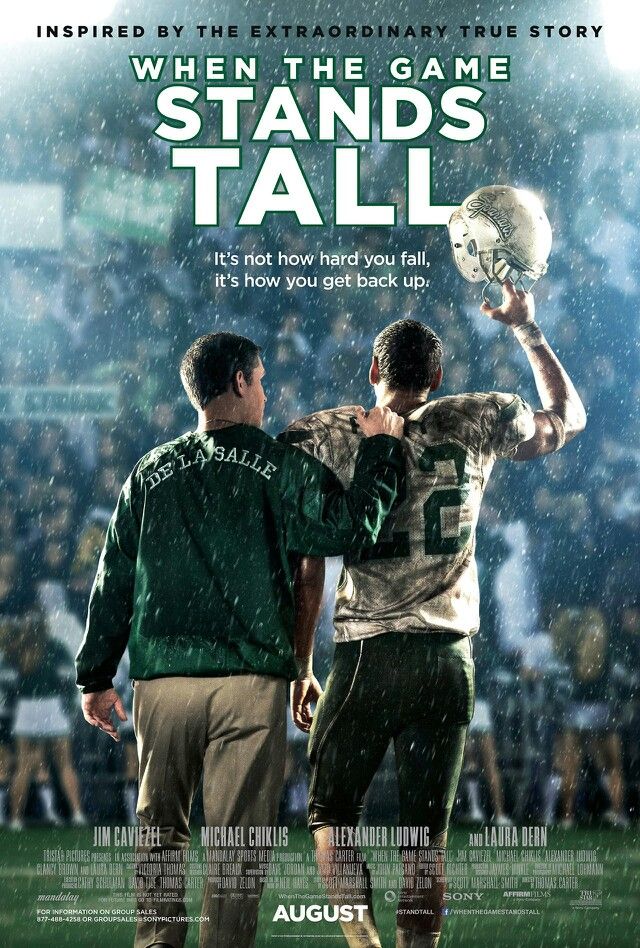 When The Game Stands Tall - Plakate