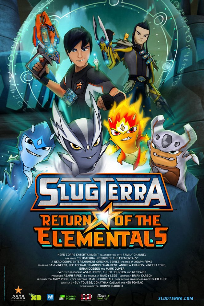Slugterra: Return of the Elementals - Affiches