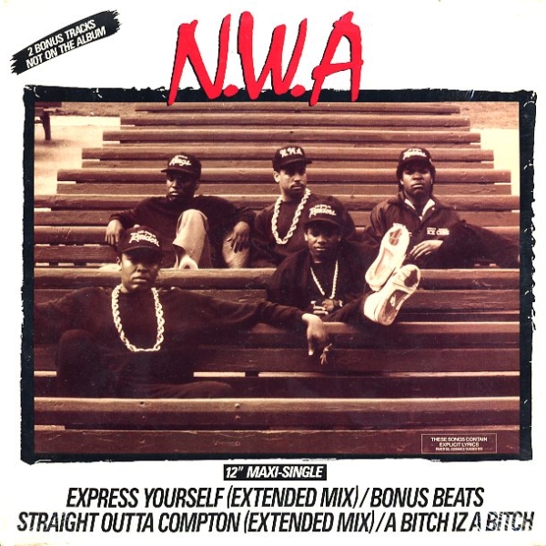 N.W.A: Express Yourself - Plakáty
