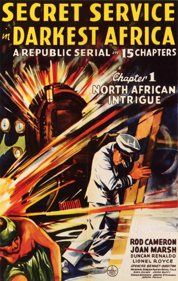 Secret Service in Darkest Africa - Plakáty