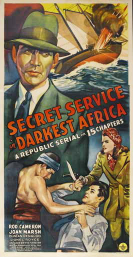 Secret Service in Darkest Africa - Plagáty
