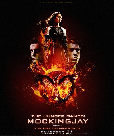 Hunger Games - La révolte : Partie 1 - Affiches