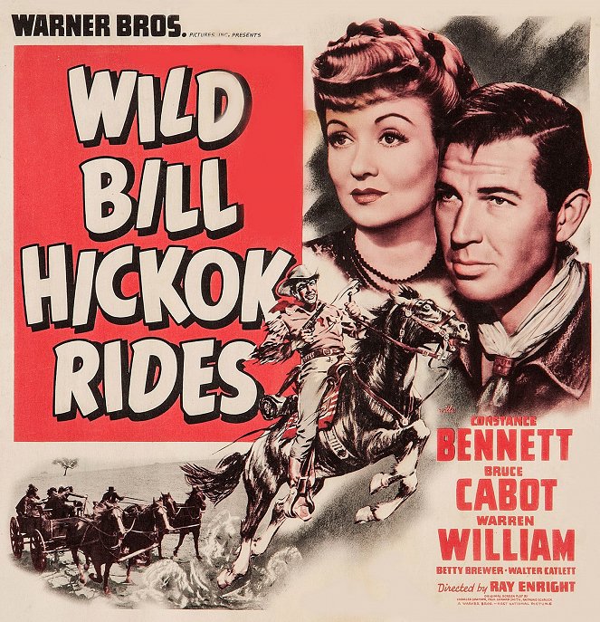 Wild Bill Hickok Rides - Plakáty