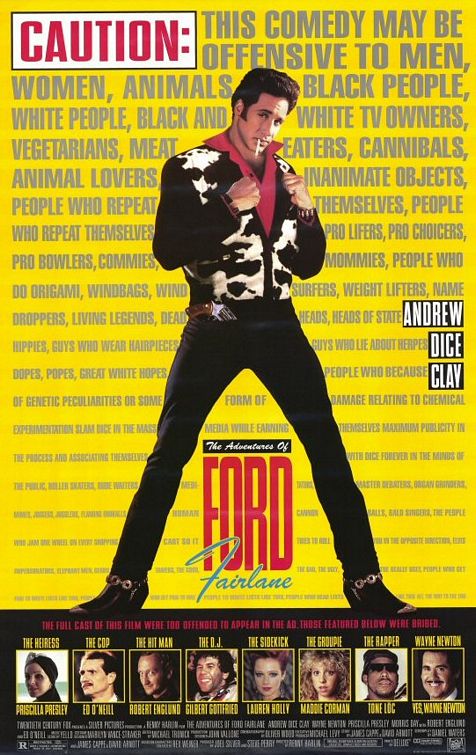 Ford Fairlane - Rock'n' Roll Detective - Plakate