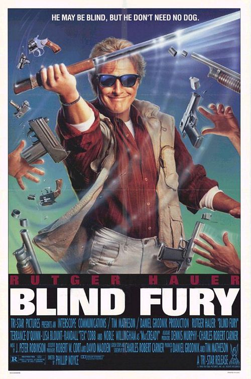 Slepá zúrivosť - Plagáty