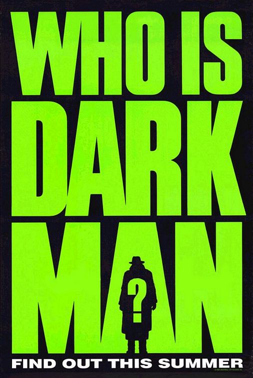 Człowiek ciemności - Plakaty