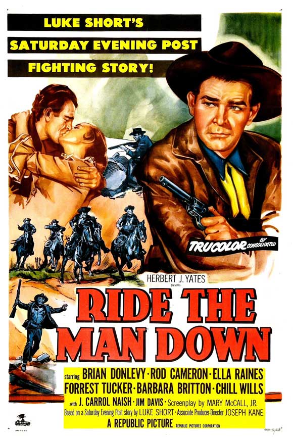 Ride the Man Down - Posters
