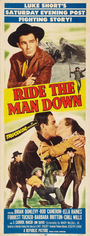 Ride the Man Down - Affiches