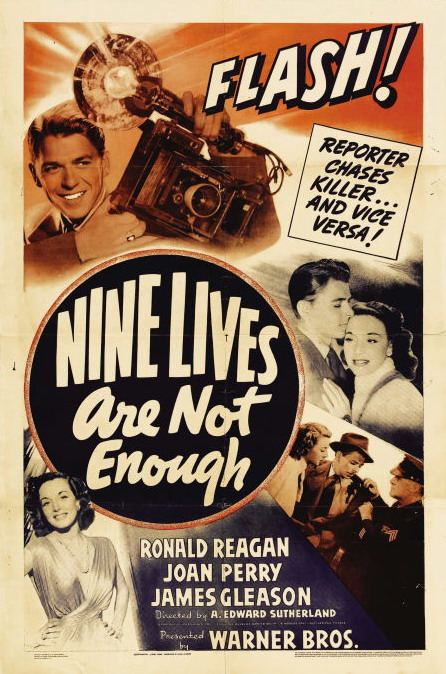 Nine Lives Are Not Enough - Plakate