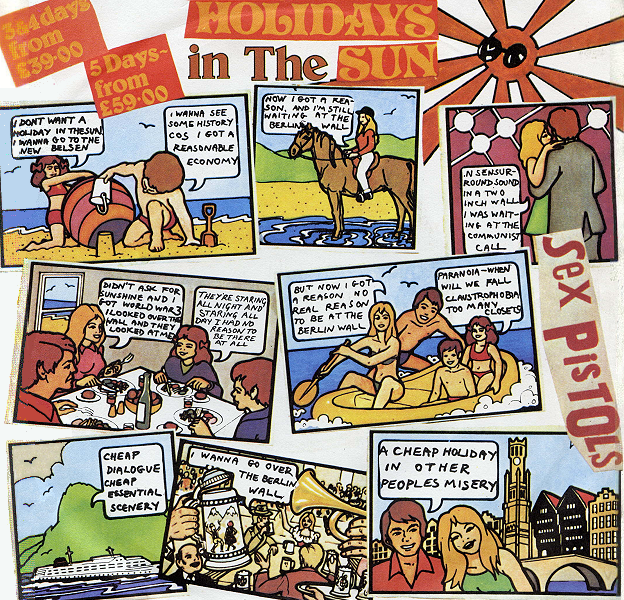 Sex Pistols - Holidays In the Sun - Plakátok