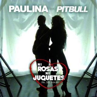 Paulina Rubio feat. Pitbull - Ni Rosas Ni Juguetes - Plakaty