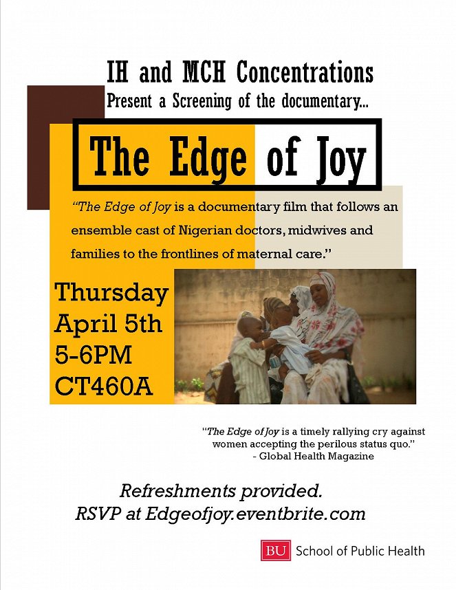 The Edge of Joy - Affiches