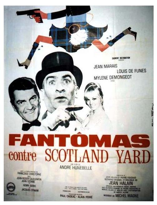 Fantomas ja Scotland Yard - Julisteet