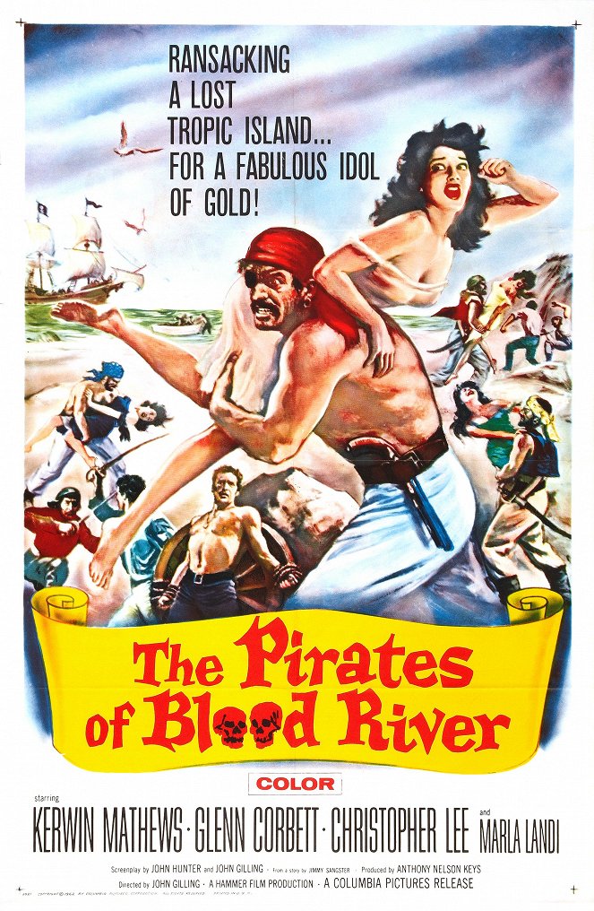 The Pirates of Blood River - Posters