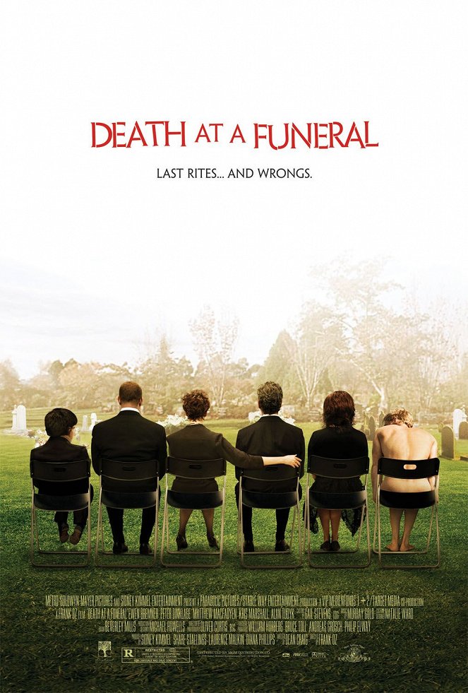 Un funeral de muerte - Carteles