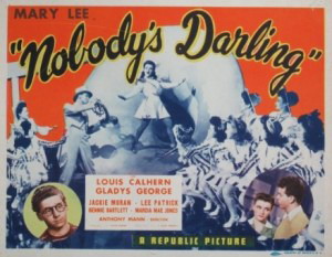 Nobody's Darling - Posters