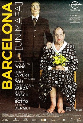 Barcelona (un mapa) - Plakate