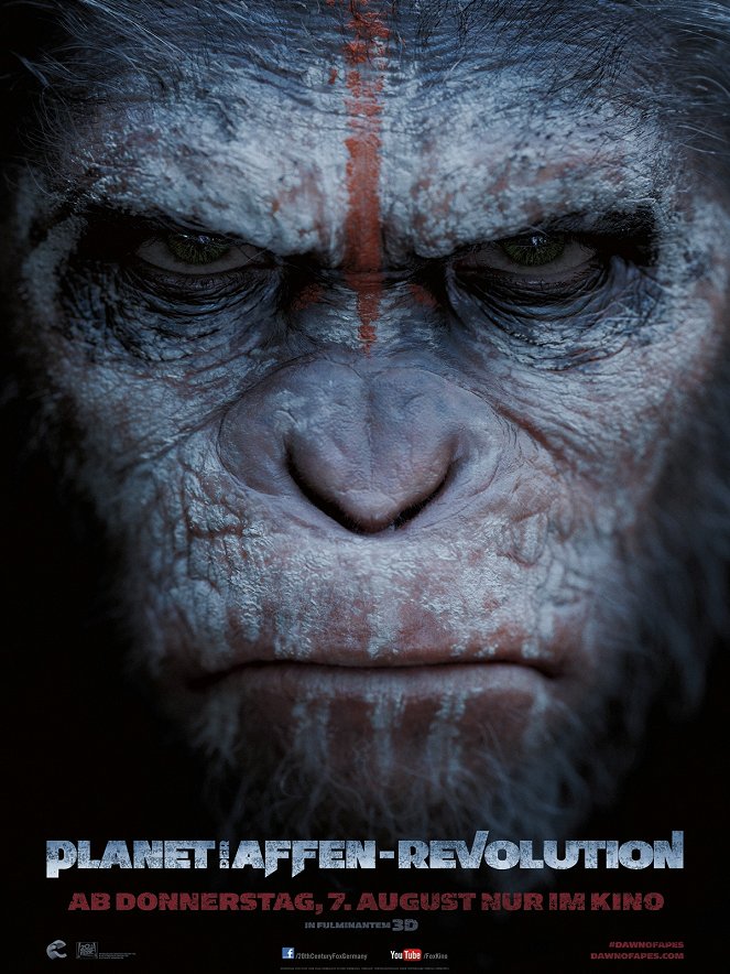 Planet der Affen: Revolution - Plakate