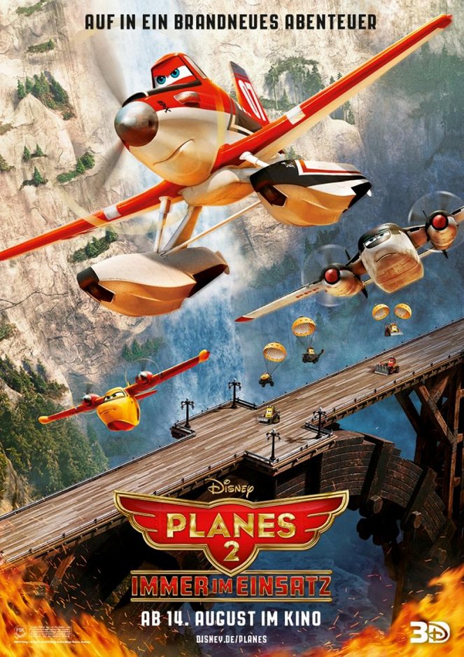 Planes 2 - Immer im Einsatz - Plakate