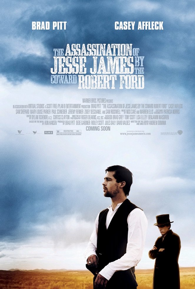 Jesse James meggyilkolása, a tettes a gyáva Robert Ford - Plakátok