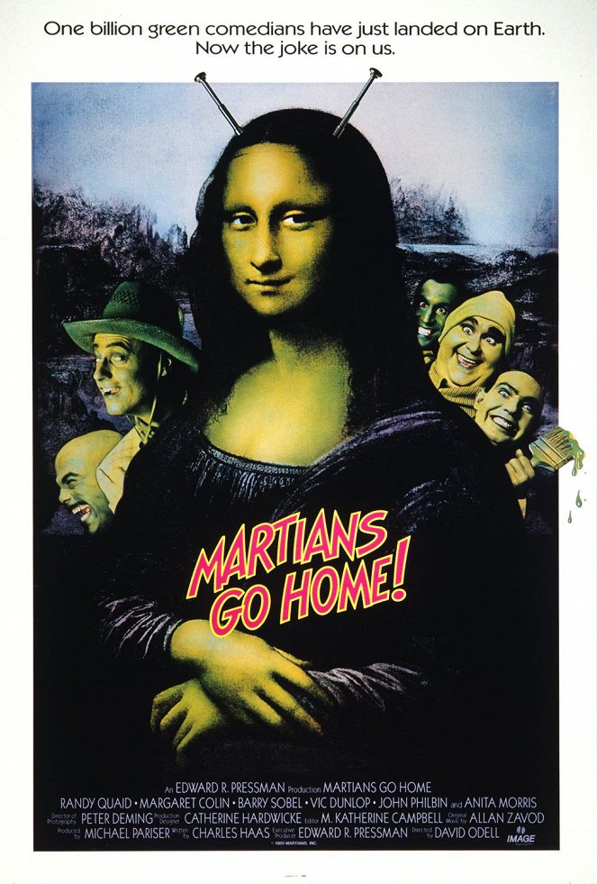 Martians Go Home - Plakate