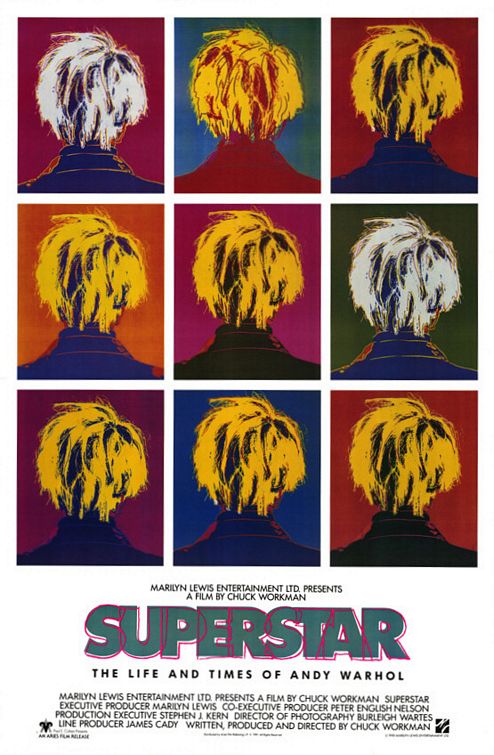 Superstar: The Life and Times of Andy Warhol - Affiches