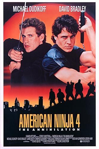 Amerykański ninja 4 - Plakaty