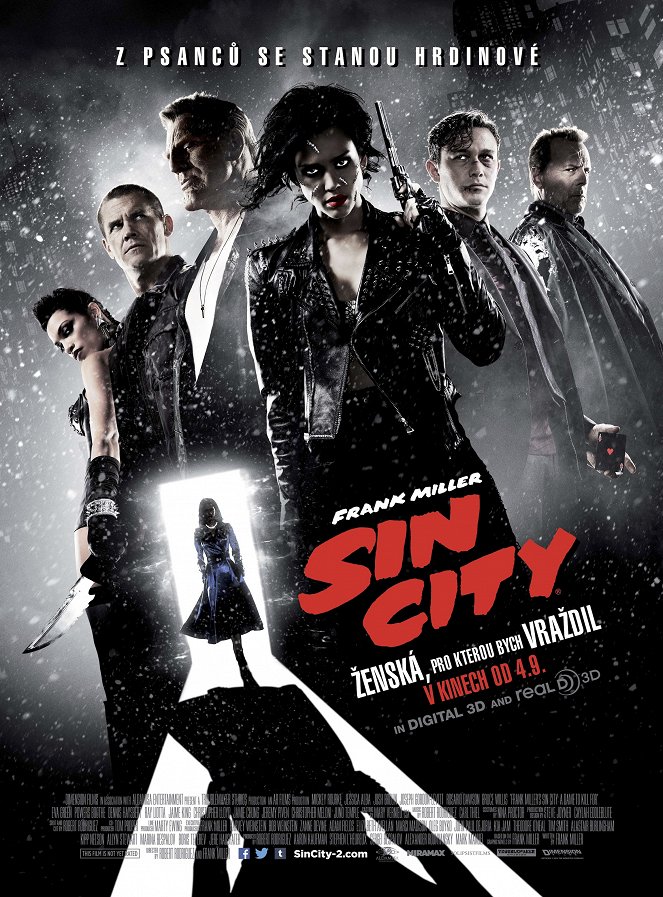 Sin City: Ženská, pro kterou bych vraždil - Plakáty