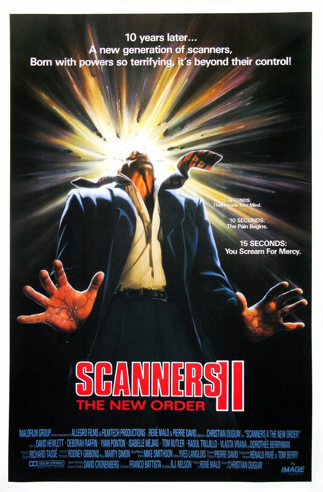 Scanners II: The New Order - Julisteet