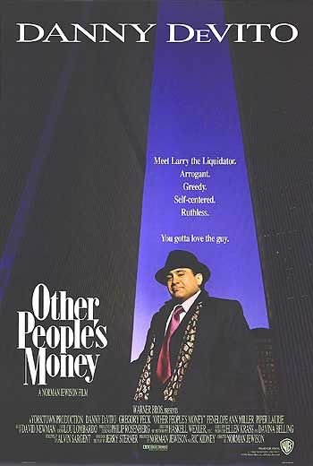 Other People's Money - Posters