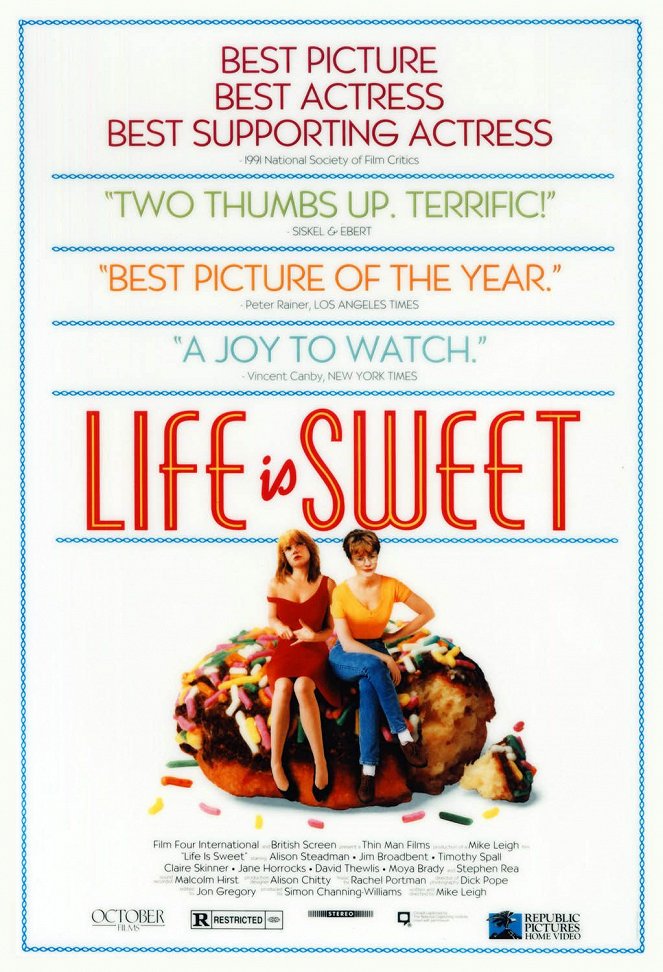 Life is Sweet - Affiches