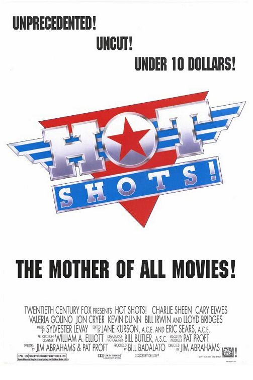 Hot Shots! - kaikkien elokuvien äiti - Julisteet