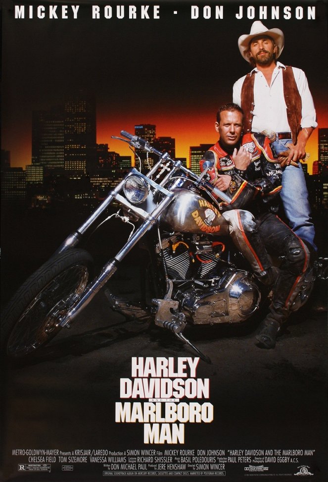 Harley Davidson a Marlboro Man - Plakáty