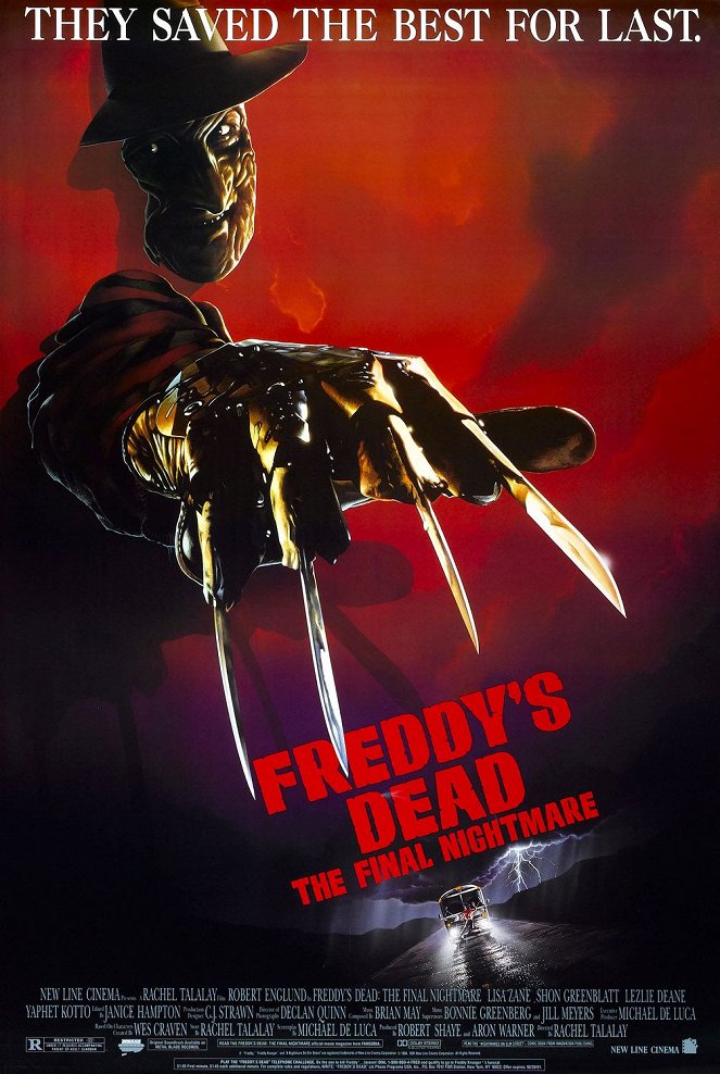 Freddy halála - Az utolsó rémálom - Plakátok