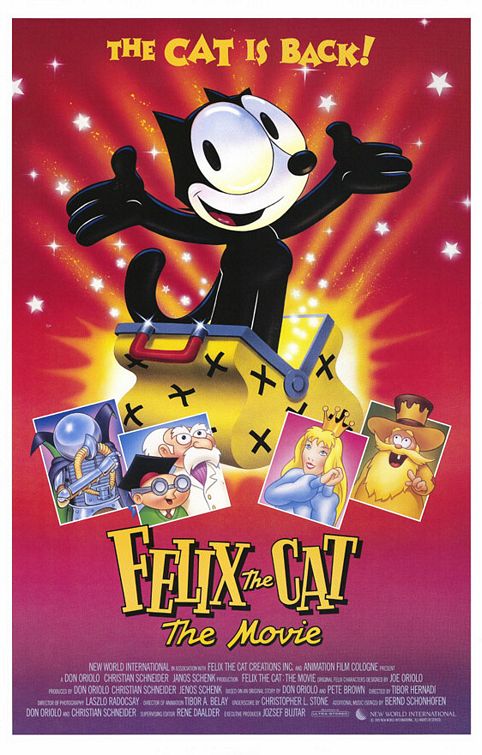 Felix the Cat: The Movie - Affiches