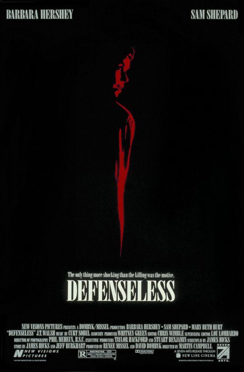 Defenseless - Carteles