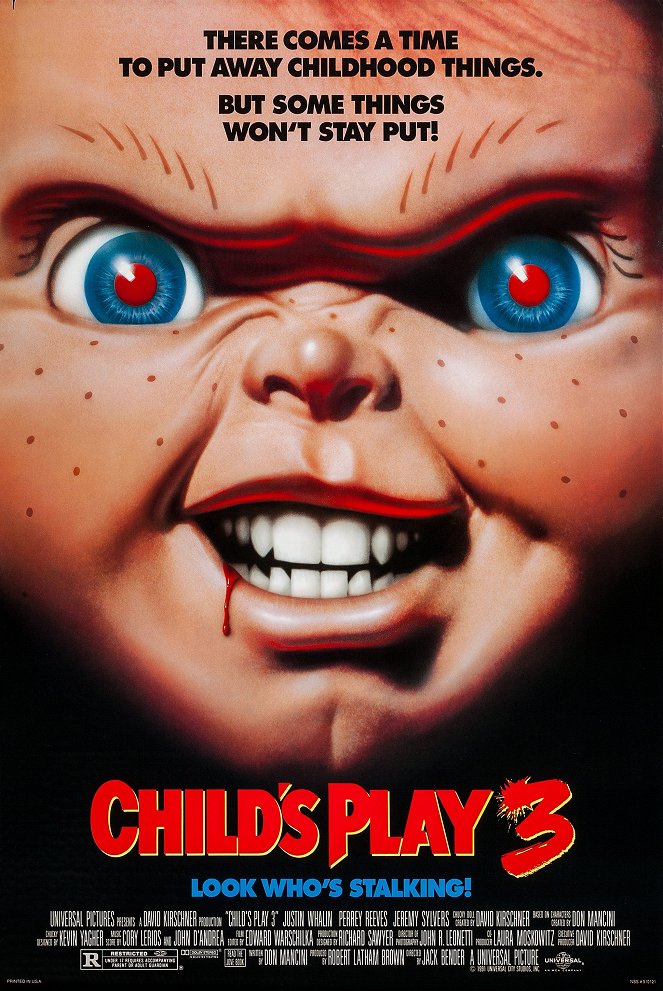 Chucky, o Boneco Diabólico 3 - Cartazes