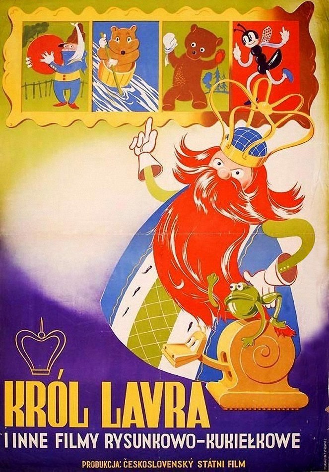 Král Lávra - Plakate