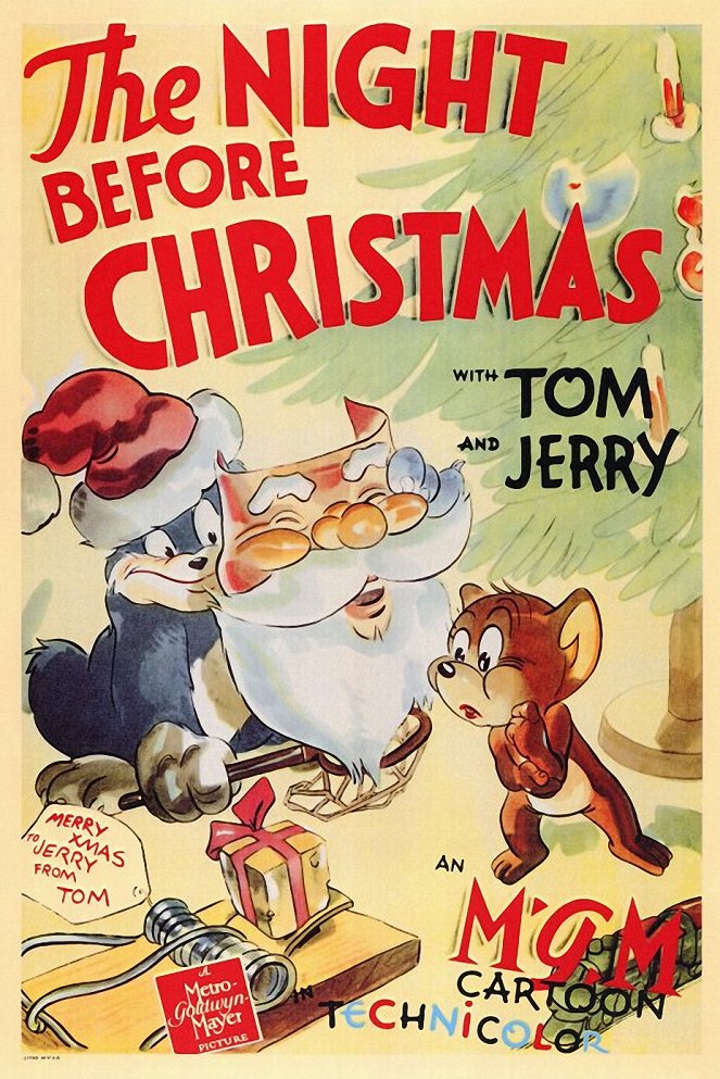 Tom a Jerry - Tom a Jerry - The Night Before Christmas - Plagáty