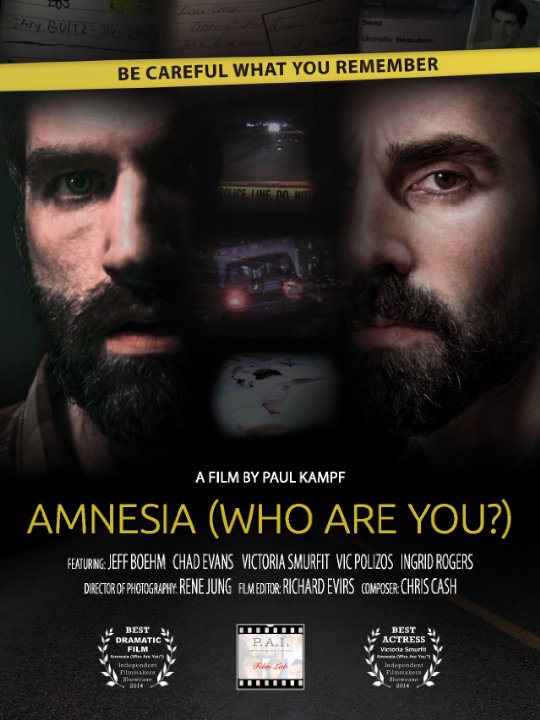 Amnesia: Who Are You? - Carteles