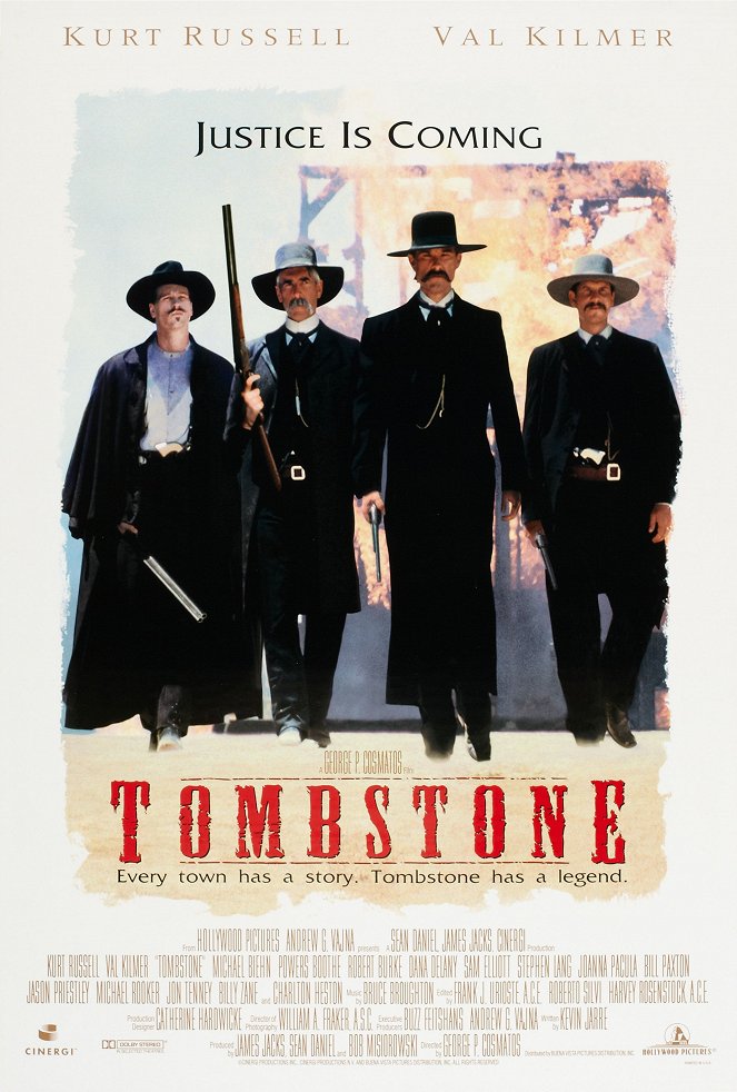 Tombstone - A halott város - Plakátok