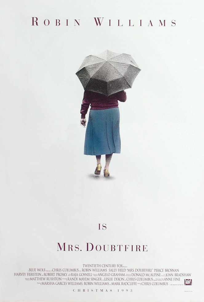 Mrs. Doubtfire - Isä sisäkkönä - Julisteet