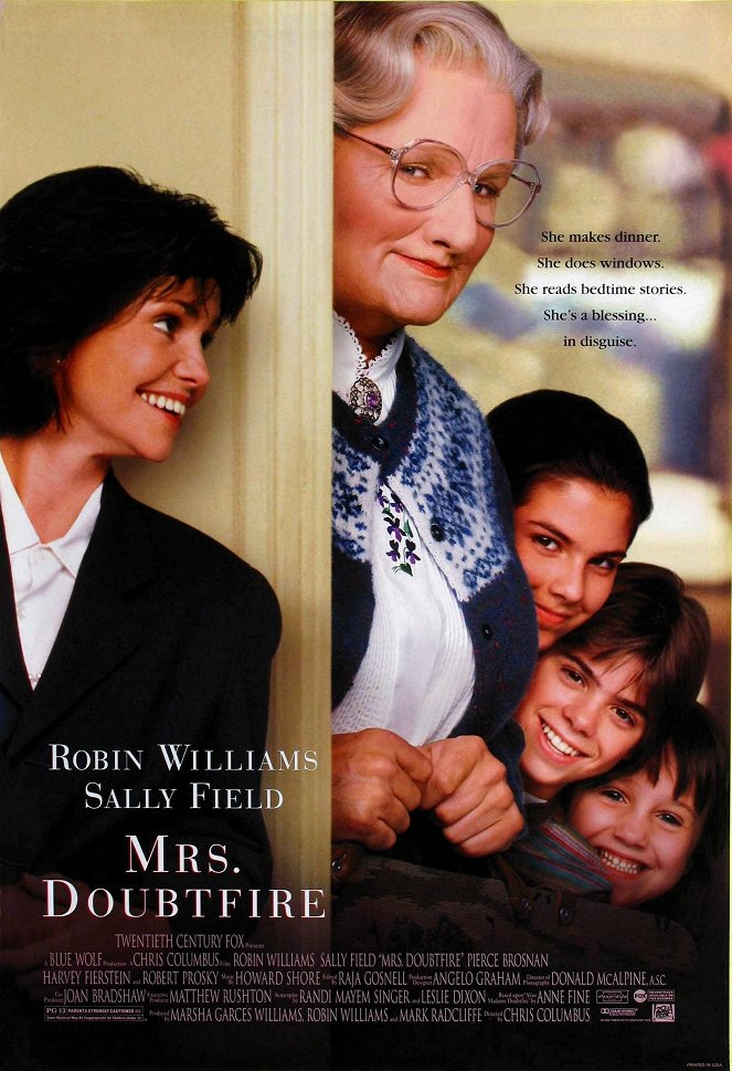 Mrs. Doubtfire – Das stachelige Kindermädchen - Plakate