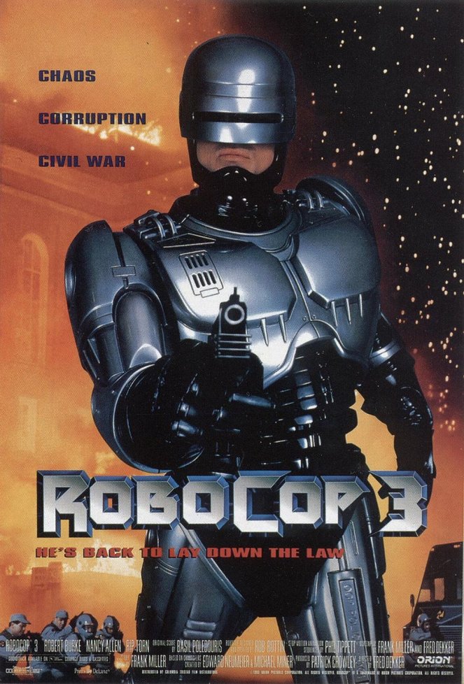 RoboCop 3 - Plagáty
