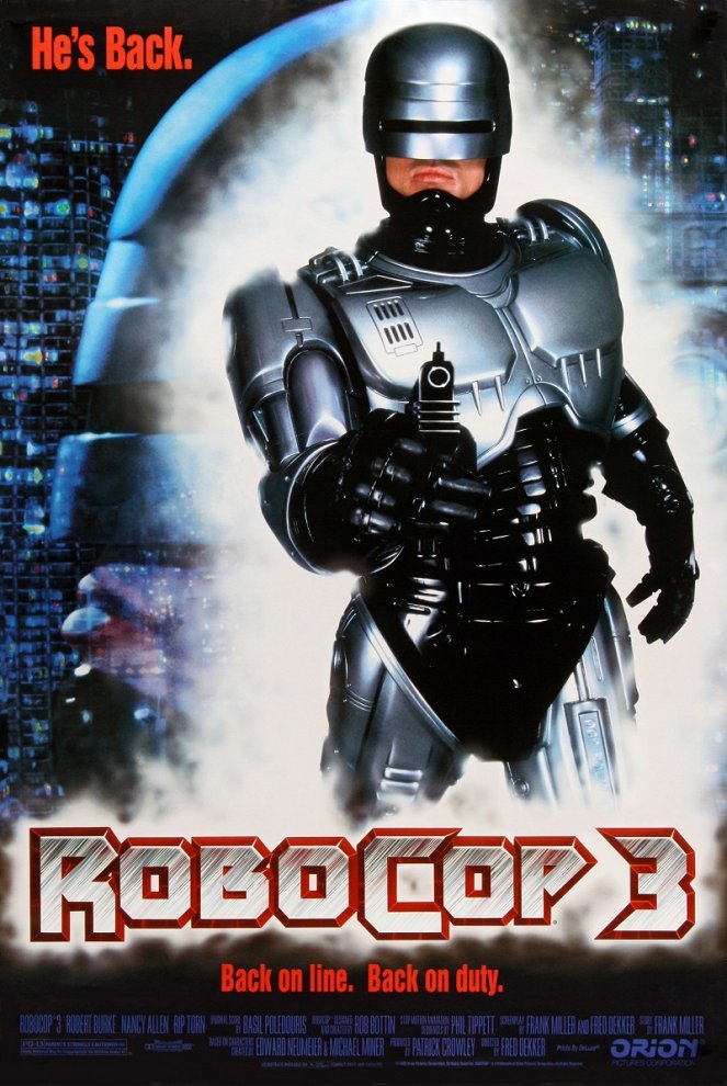 RoboCop 3 - Plagáty