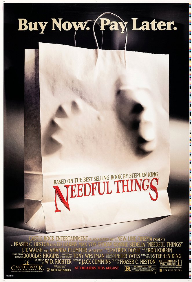 Needful Things - Cartazes