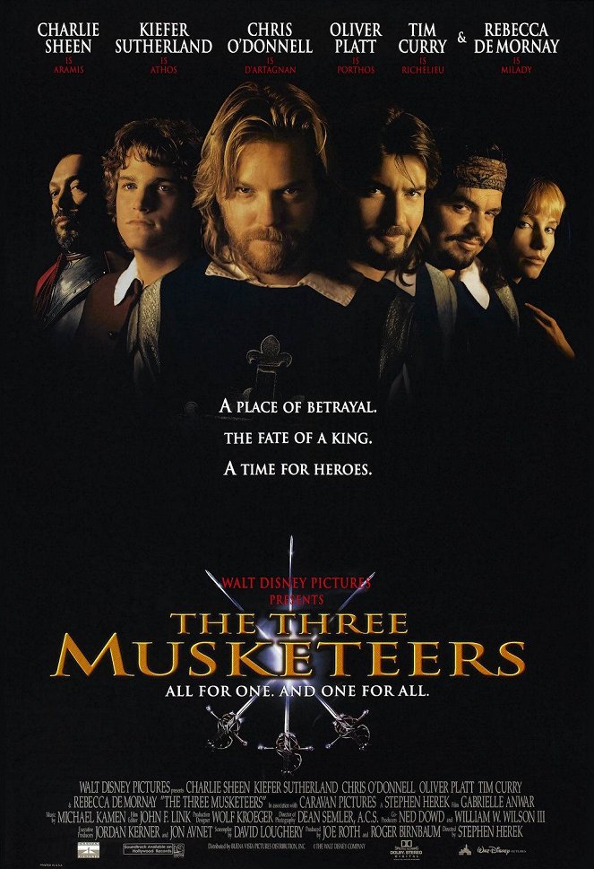 The Three Musketeers - Cartazes